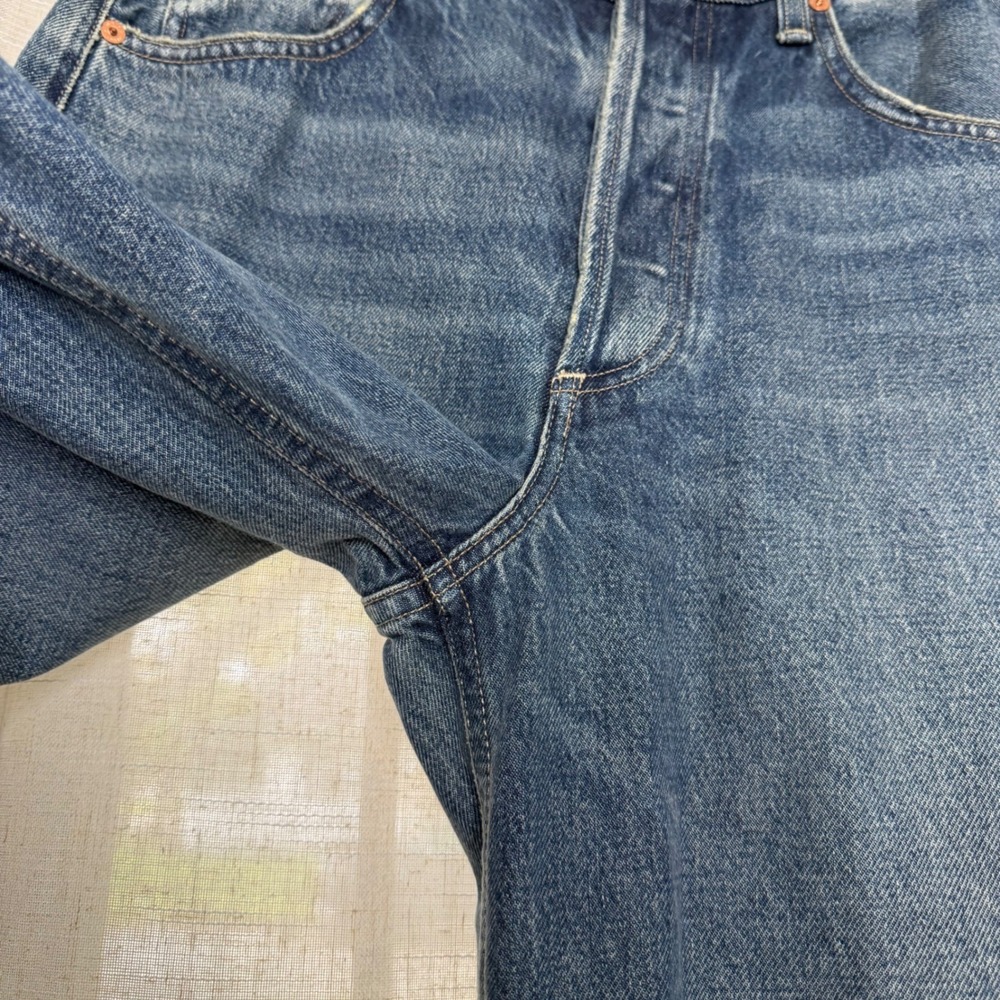 Citizens of Humanity Ayla Baggy Jeans Wide Leg Medium Wash Blue High Rise 28 - Picture 4 of 10